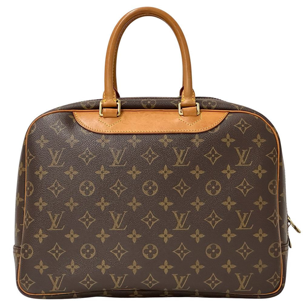 LOUIS VUITTON ルイ・ヴィトン ドーヴィル ハンドバッグ モノグラム ブラウン M47270 レディース メンズ 【中古】