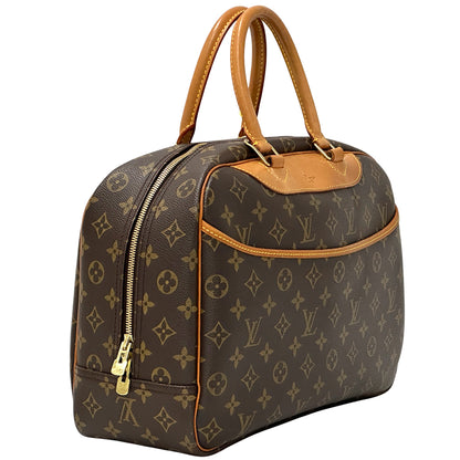 LOUIS VUITTON ルイ・ヴィトン ドーヴィル ハンドバッグ モノグラム ブラウン M47270 レディース メンズ 【中古】