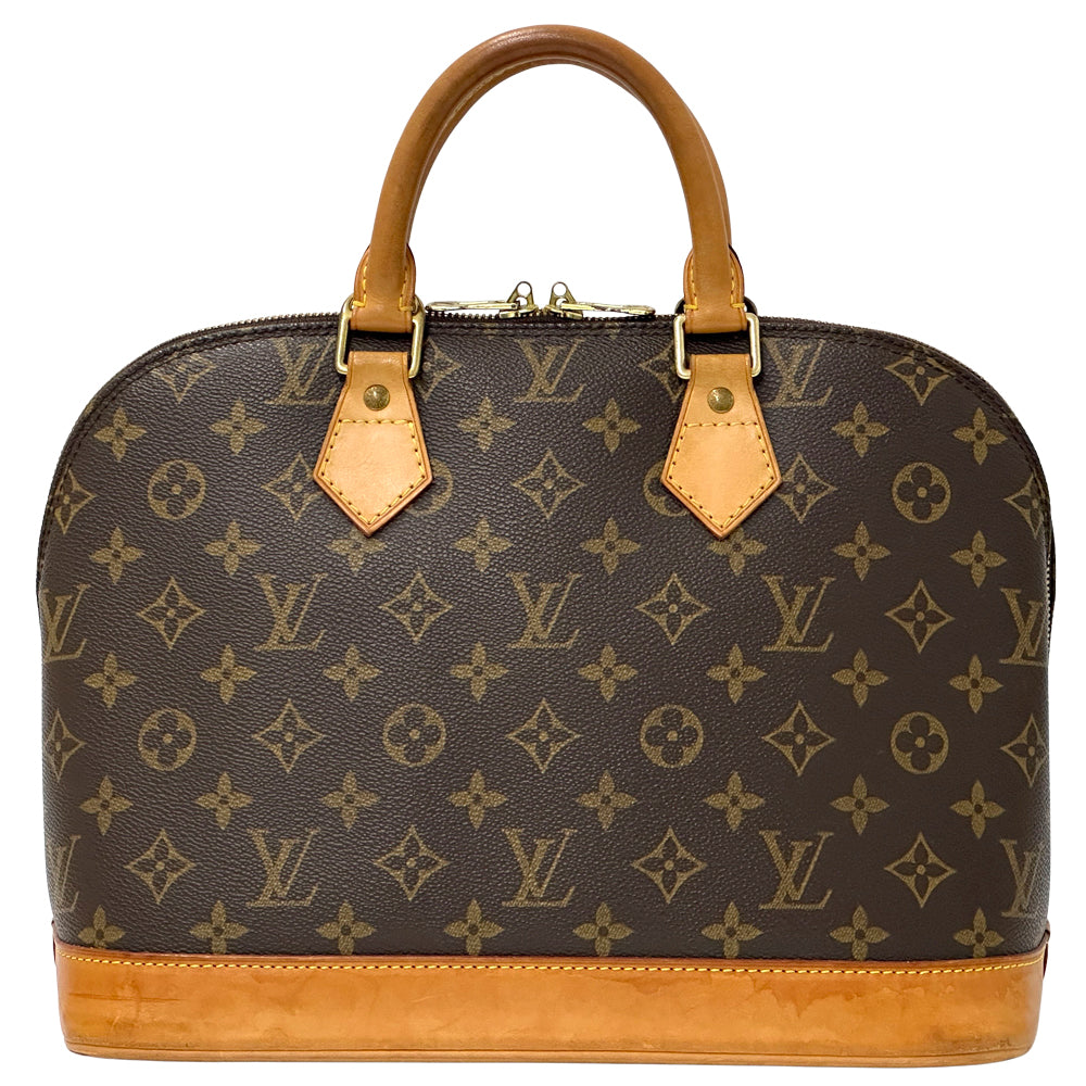 LOUIS VUITTON ルイ・ヴィトン アルマ ハンドバッグ モノグラム ブラウン M51130 モノグラムキャンバス レディース 【中古】