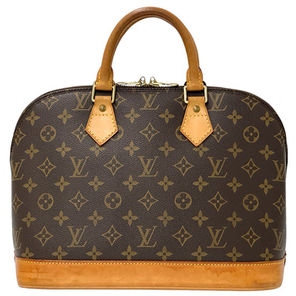 LOUIS VUITTON ルイ・ヴィトン アルマ ハンドバッグ モノグラム ブラウン M51130 モノグラムキャンバス レディース 【中古】
