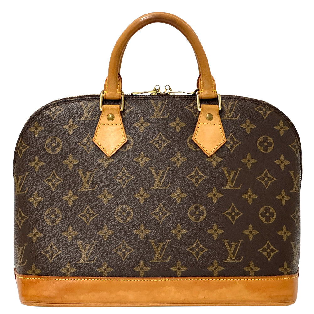 LOUIS VUITTON ルイ・ヴィトン アルマ ハンドバッグ モノグラム ブラウン M51130 モノグラムキャンバス レディース 【中古】