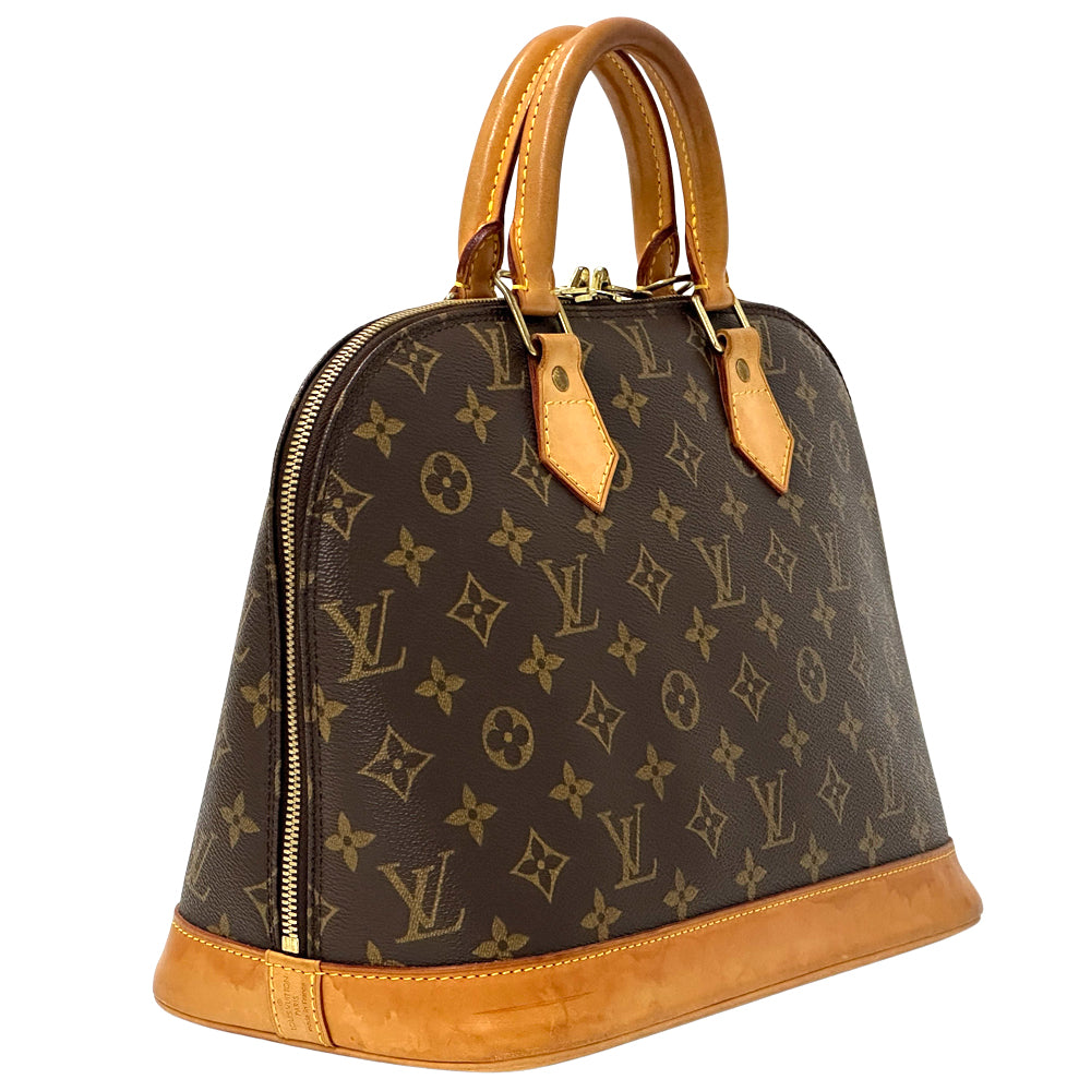 LOUIS VUITTON ルイ・ヴィトン アルマ ハンドバッグ モノグラム ブラウン M51130 モノグラムキャンバス レディース 【中古】