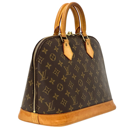 LOUIS VUITTON ルイ・ヴィトン アルマ ハンドバッグ モノグラム ブラウン M51130 モノグラムキャンバス レディース 【中古】