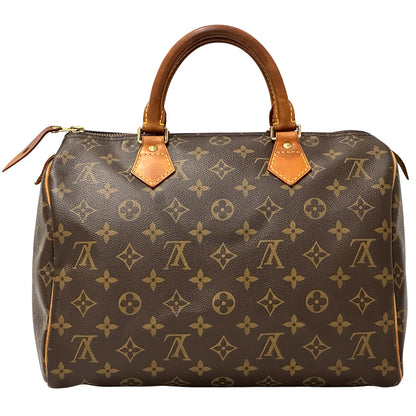LOUIS VUITTON ルイ・ヴィトン スピーディ30 ハンドバッグ モノグラム ブラウン M41526 レディース 【中古】