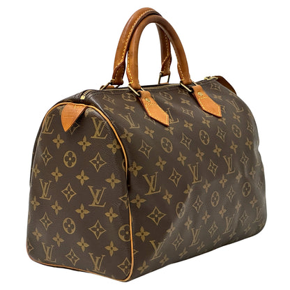 LOUIS VUITTON ルイ・ヴィトン スピーディ30 ハンドバッグ モノグラム ブラウン M41526 レディース 【中古】