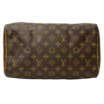 LOUIS VUITTON ルイ・ヴィトン スピーディ30 ハンドバッグ モノグラム ブラウン M41526 レディース 【中古】