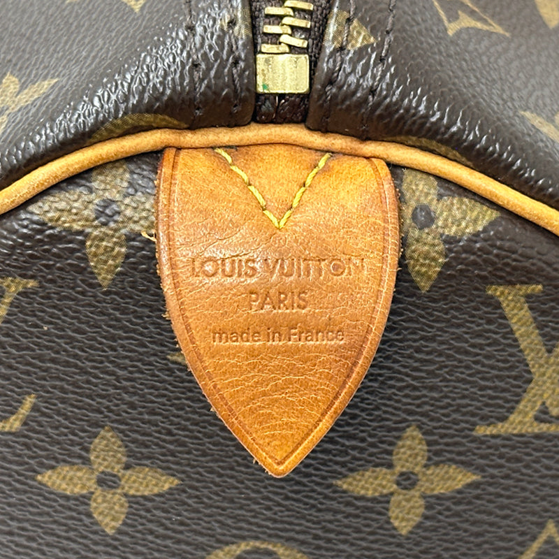 LOUIS VUITTON ルイ・ヴィトン スピーディ30 ハンドバッグ モノグラム ブラウン M41526 レディース 【中古】