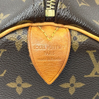 LOUIS VUITTON ルイ・ヴィトン スピーディ30 ハンドバッグ モノグラム ブラウン M41526 レディース 【中古】