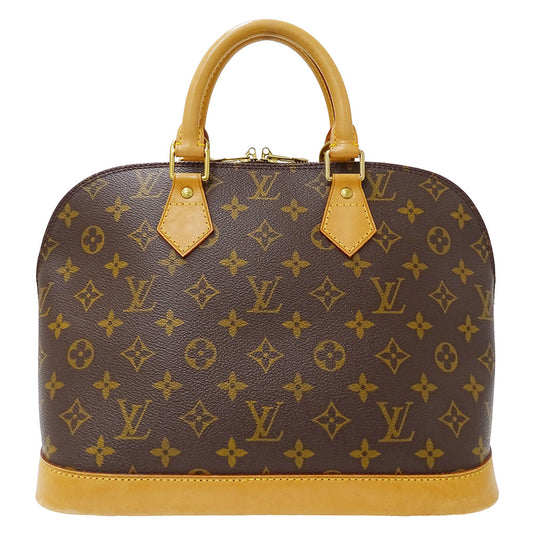 LOUIS VUITTON ルイ・ヴィトン アルマPM ハンドバッグ モノグラム ブラウン M51130 モノグラムキャンバス レディース 【中古】