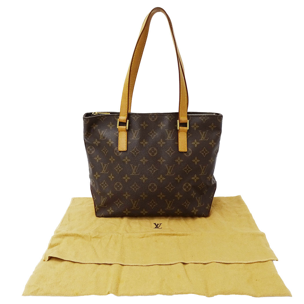 LOUIS VUITTON ルイ・ヴィトン カバ・ピアノ トートバッグ モノグラム ブラウン M51148 モノグラムキャンバス レディース 【中古】
