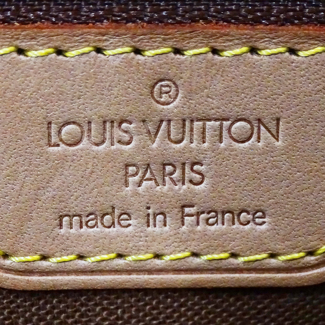 LOUIS VUITTON ルイ・ヴィトン カバ・ピアノ トートバッグ モノグラム ブラウン M51148 モノグラムキャンバス レディース 【中古】