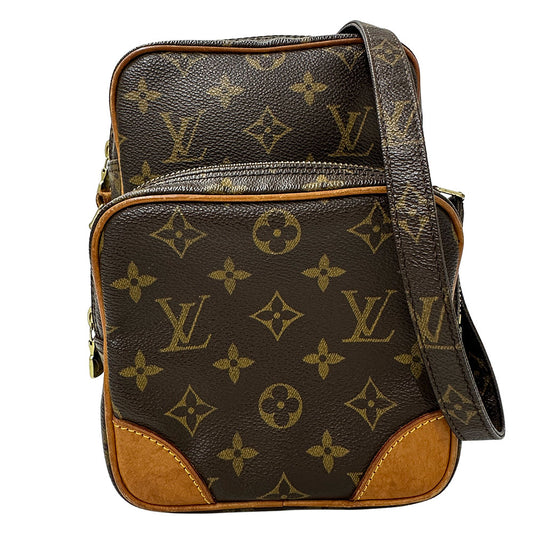 LOUIS VUITTON ルイ・ヴィトン アマゾン ショルダーバッグ モノグラム ブラウン M45236 モノグラムキャンバス レディース 【中古】