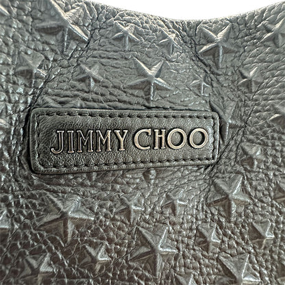 JIMMY CHOO ジミーチュウ ピムリコ トートバッグ ブラック レザー メンズ 【中古】