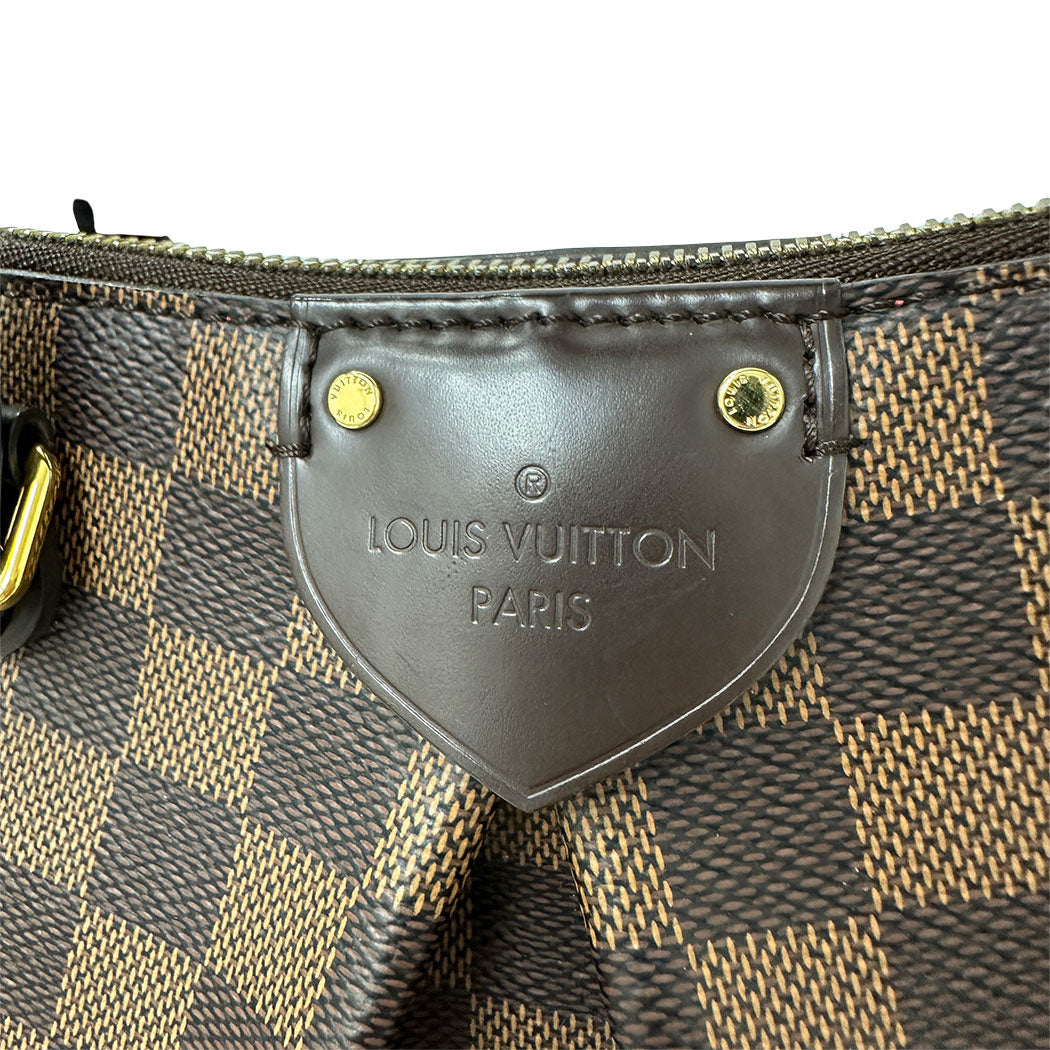 LOUIS VUITTON ルイ・ヴィトン シエナPM 2wayバッグ ダミエ ブラウン N41545 ダミエキャンバス レディース 【中古】
