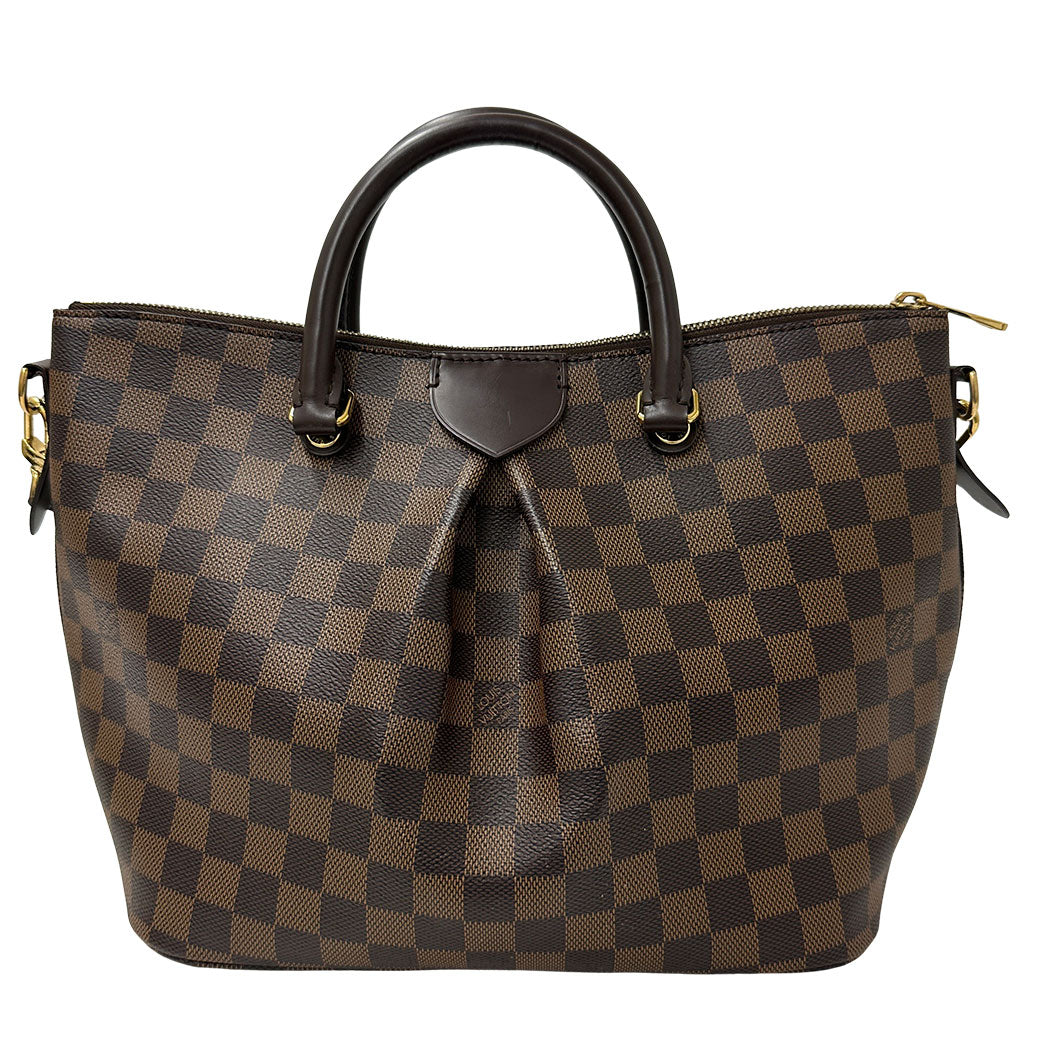 LOUIS VUITTON ルイ・ヴィトン シエナPM 2wayバッグ ダミエ ブラウン N41545 ダミエキャンバス レディース 【中古】