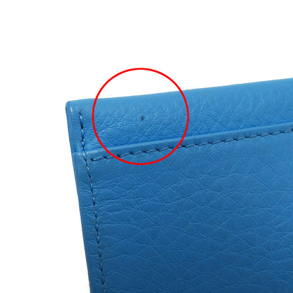 FENDI フェンディ ショルダーバッグ ライトブルー 8M0276 レザー レディース 【中古】