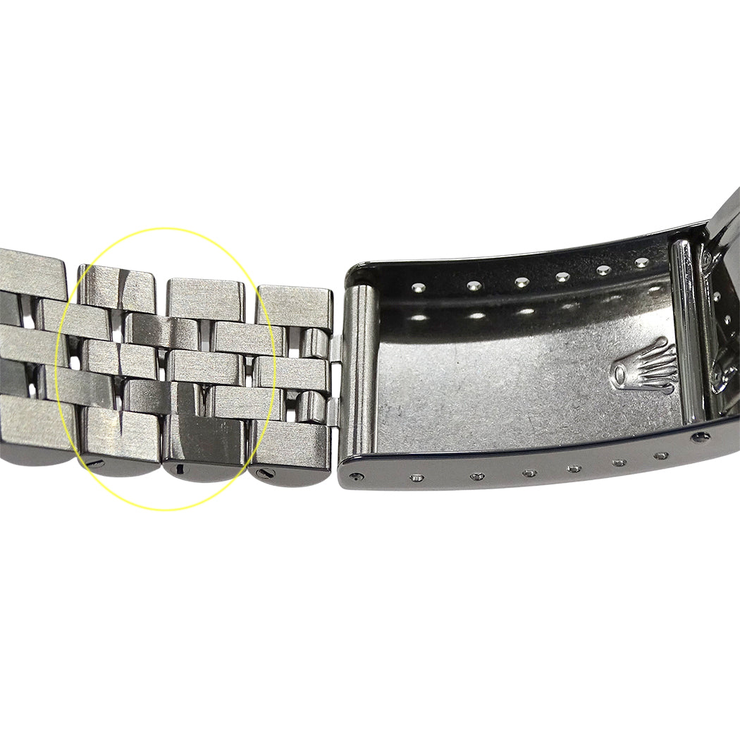 ROLEX ロレックス デイトジャスト 16234G W番 メンズ 腕時計 自動巻き AT SS WG ダイヤモンド 磨き済み【中古】