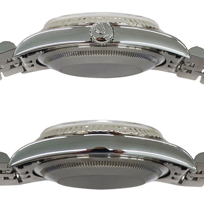 ROLEX ロレックス デイトジャスト 16234G W番 メンズ 腕時計 自動巻き AT SS WG ダイヤモンド 磨き済み【中古】