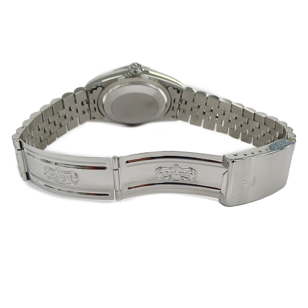 ROLEX ロレックス デイトジャスト 16234G W番 メンズ 腕時計 自動巻き AT SS WG ダイヤモンド 磨き済み【中古】