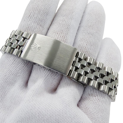 ROLEX ロレックス デイトジャスト 16234G W番 メンズ 腕時計 自動巻き AT SS WG ダイヤモンド 磨き済み【中古】
