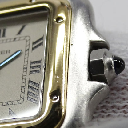Cartier カルティエ パンテール SM 1ロウ W25029B5 レディース 腕時計 クオーツ SS YG 磨き済み【中古】