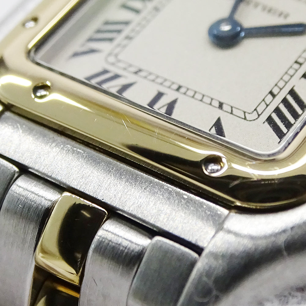 Cartier カルティエ パンテール SM 1ロウ W25029B5 レディース 腕時計 クオーツ SS YG 磨き済み【中古】