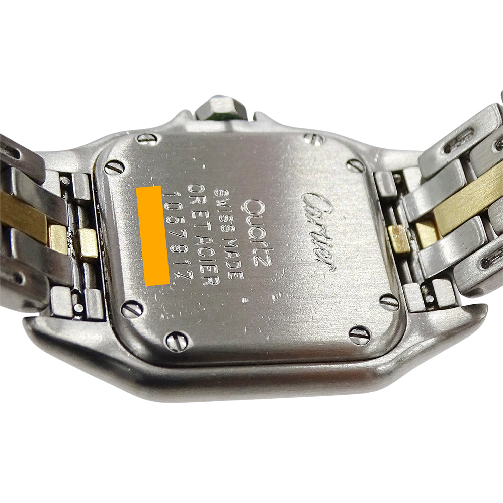 Cartier カルティエ パンテール SM 1ロウ W25029B5 レディース 腕時計 クオーツ SS YG 磨き済み【中古】