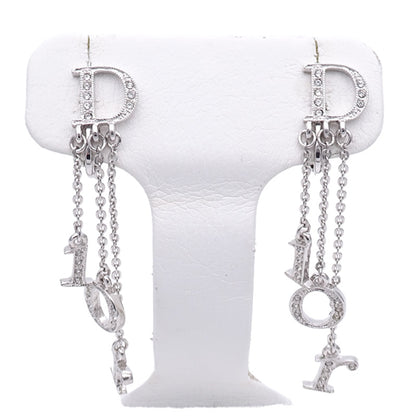 Dior ディオール イヤリング メタル シルバー レディース 【中古】