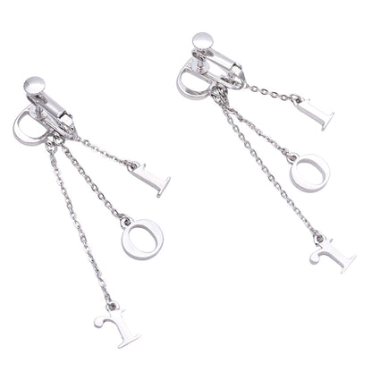 Dior ディオール イヤリング メタル シルバー レディース 【中古】