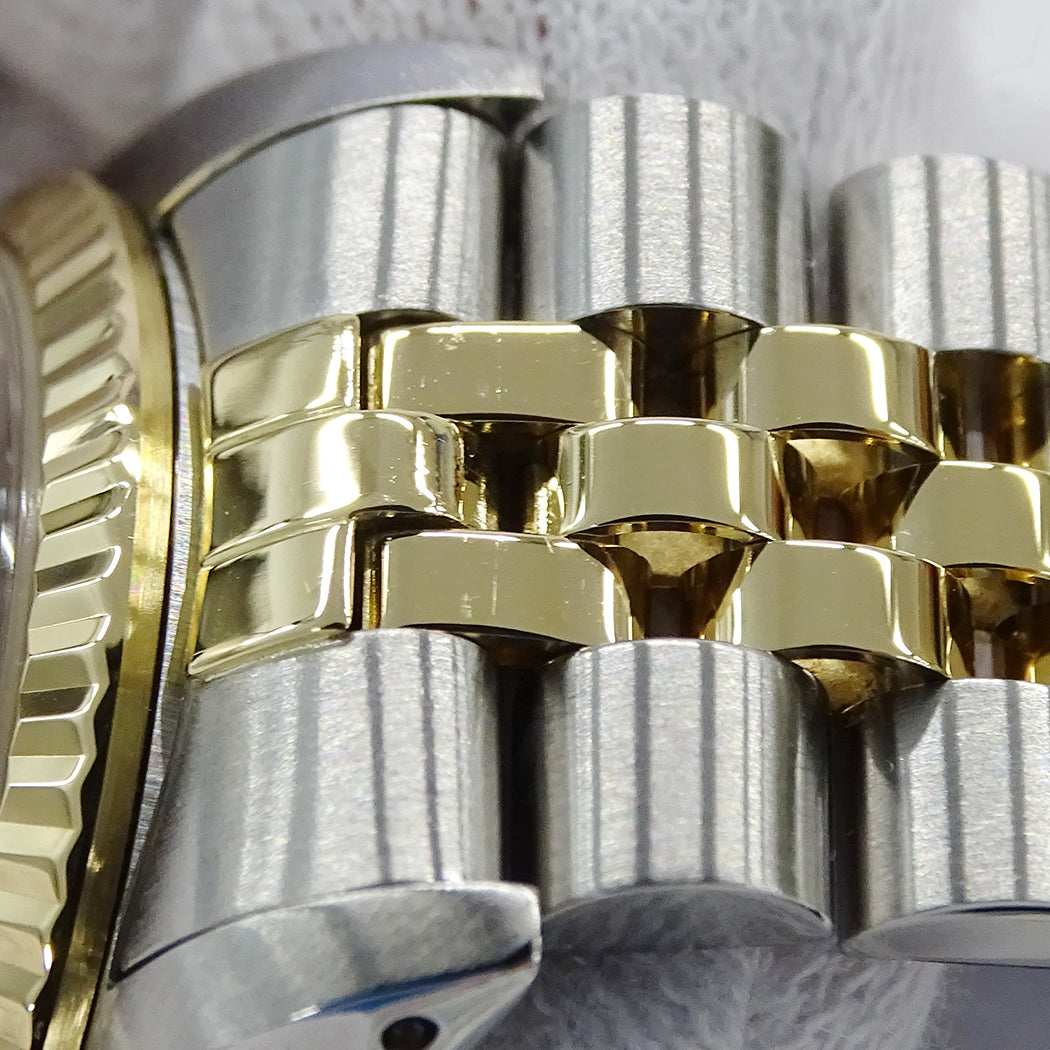 ROLEX ロレックス デイトジャスト 68273G L番 ボーイズ 腕時計 自動巻き AT SS YG ダイヤモンド 磨き済み【中古】