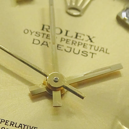 ROLEX ロレックス デイトジャスト 68273G L番 ボーイズ 腕時計 自動巻き AT SS YG ダイヤモンド 磨き済み【中古】