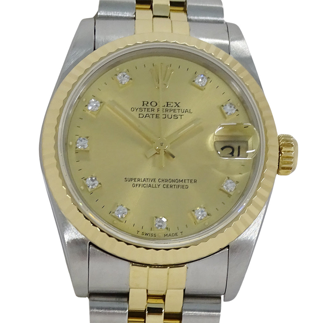 ROLEX ロレックス デイトジャスト 68273G L番 ボーイズ 腕時計 自動