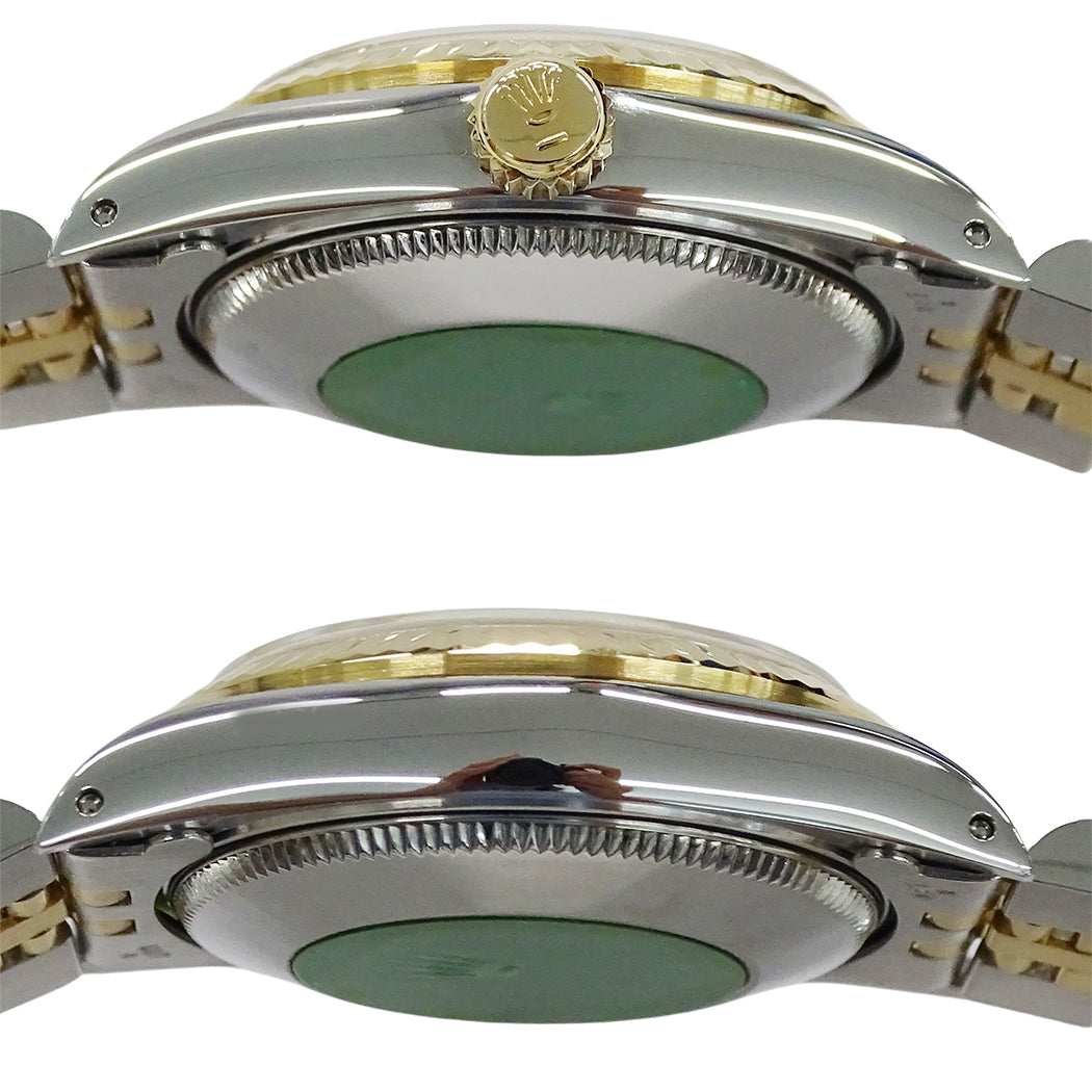 ROLEX ロレックス デイトジャスト 68273G L番 ボーイズ 腕時計 自動巻き AT SS YG ダイヤモンド 磨き済み【中古】