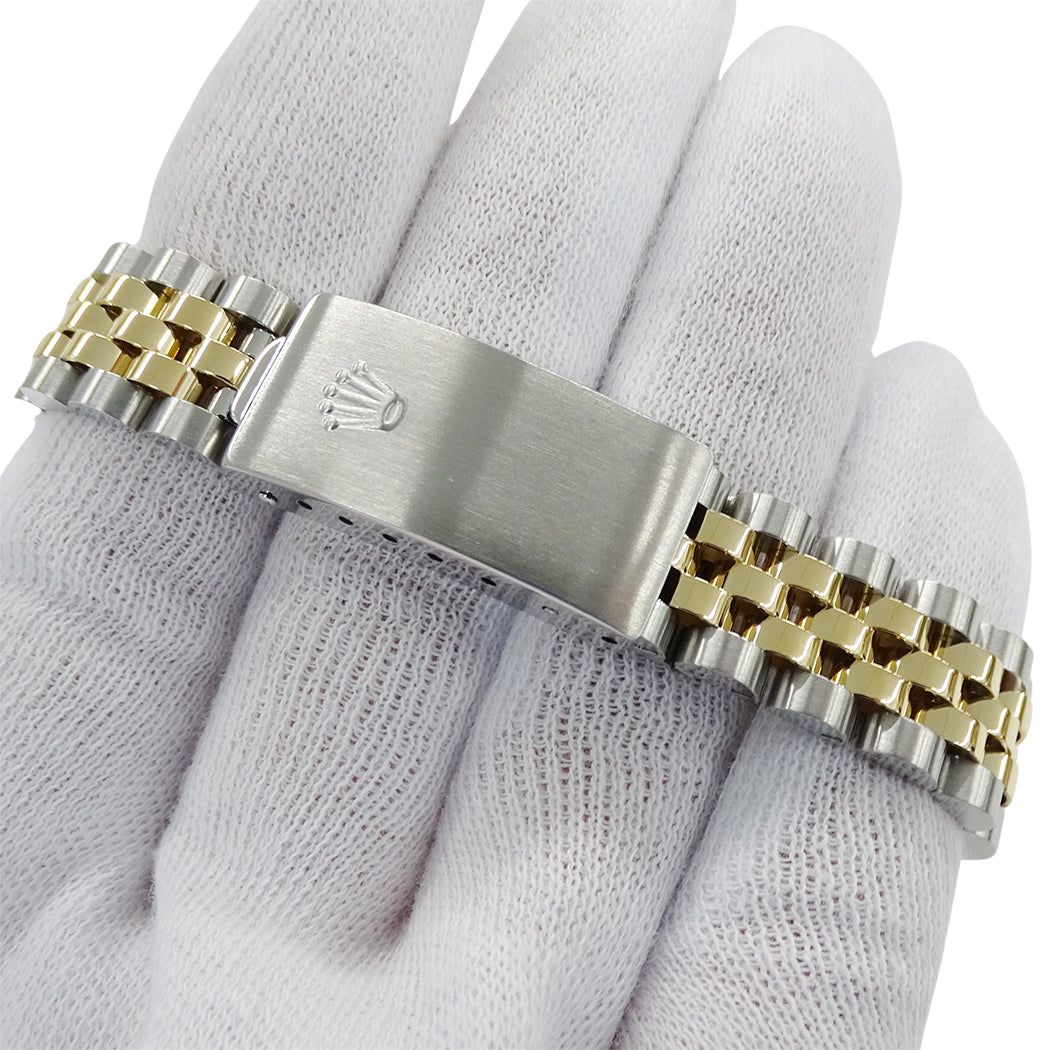 ROLEX ロレックス デイトジャスト 68273G L番 ボーイズ 腕時計 自動巻き AT SS YG ダイヤモンド 磨き済み【中古】