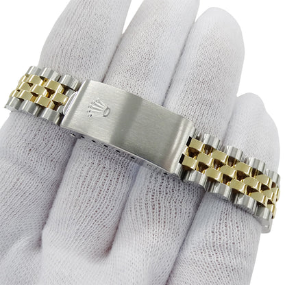 ROLEX ロレックス デイトジャスト 68273G L番 ボーイズ 腕時計 自動巻き AT SS YG ダイヤモンド 磨き済み【中古】
