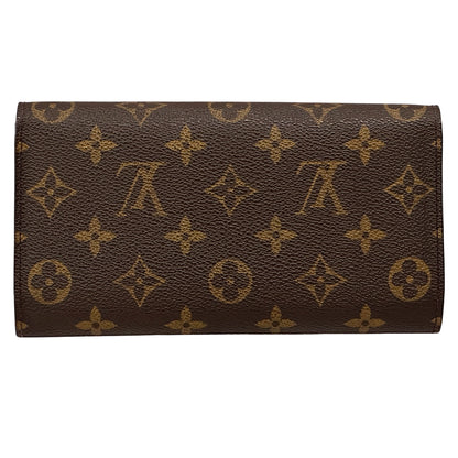LOUIS VUITTON ルイ・ヴィトン ポルトトレゾール・インターナショナル 長財布 モノグラム ブラウン M61215 レディース メンズ 【中古】