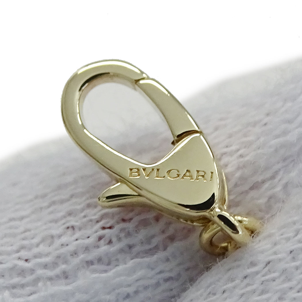 BVLGARI ブルガリ ブルガリブルガリ ブレスレット 750YG オニキス ゴールド SM レディース 磨き済み 【中古】