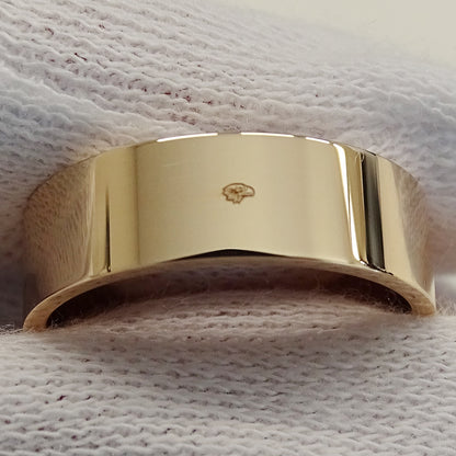 HERMES エルメス H・ダンクル PM リング 指輪 750PG ピンクゴールド #51 約11号 レディース 磨き済み【中古】