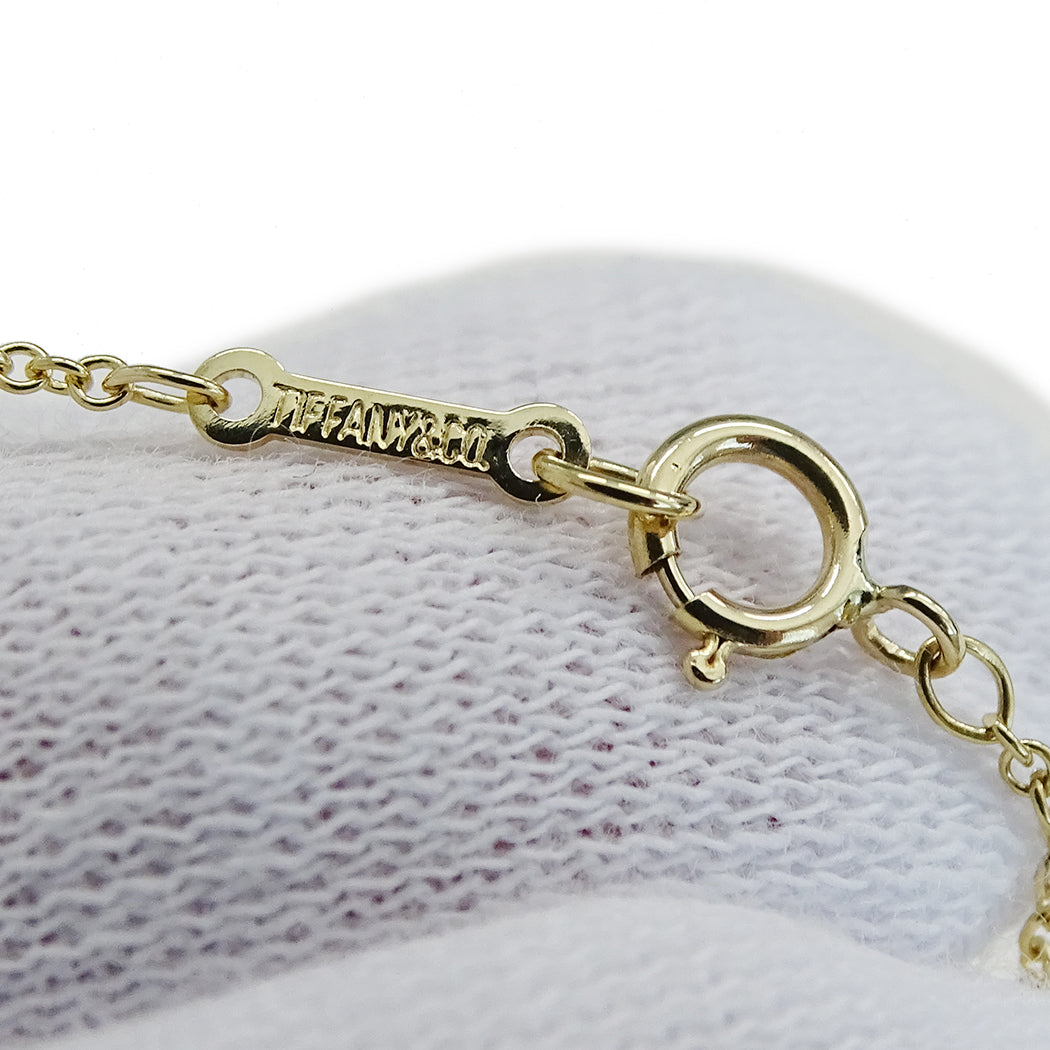 TIFFANY&Co. ティファニー パロマピカソ ラビングハート ネックレス 750YG イエローゴールド レディース 磨き済み【中古】