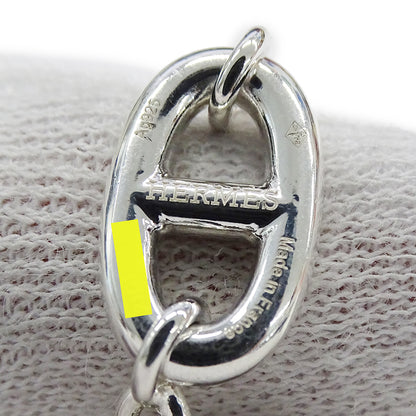 HERMES エルメス シェーヌダンクル ファランドール80 ネックレス SV925 シルバー レディース 磨き済み【中古】
