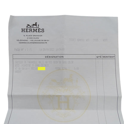 HERMES エルメス シェーヌダンクル ファランドール80 ネックレス SV925 シルバー レディース 磨き済み【中古】