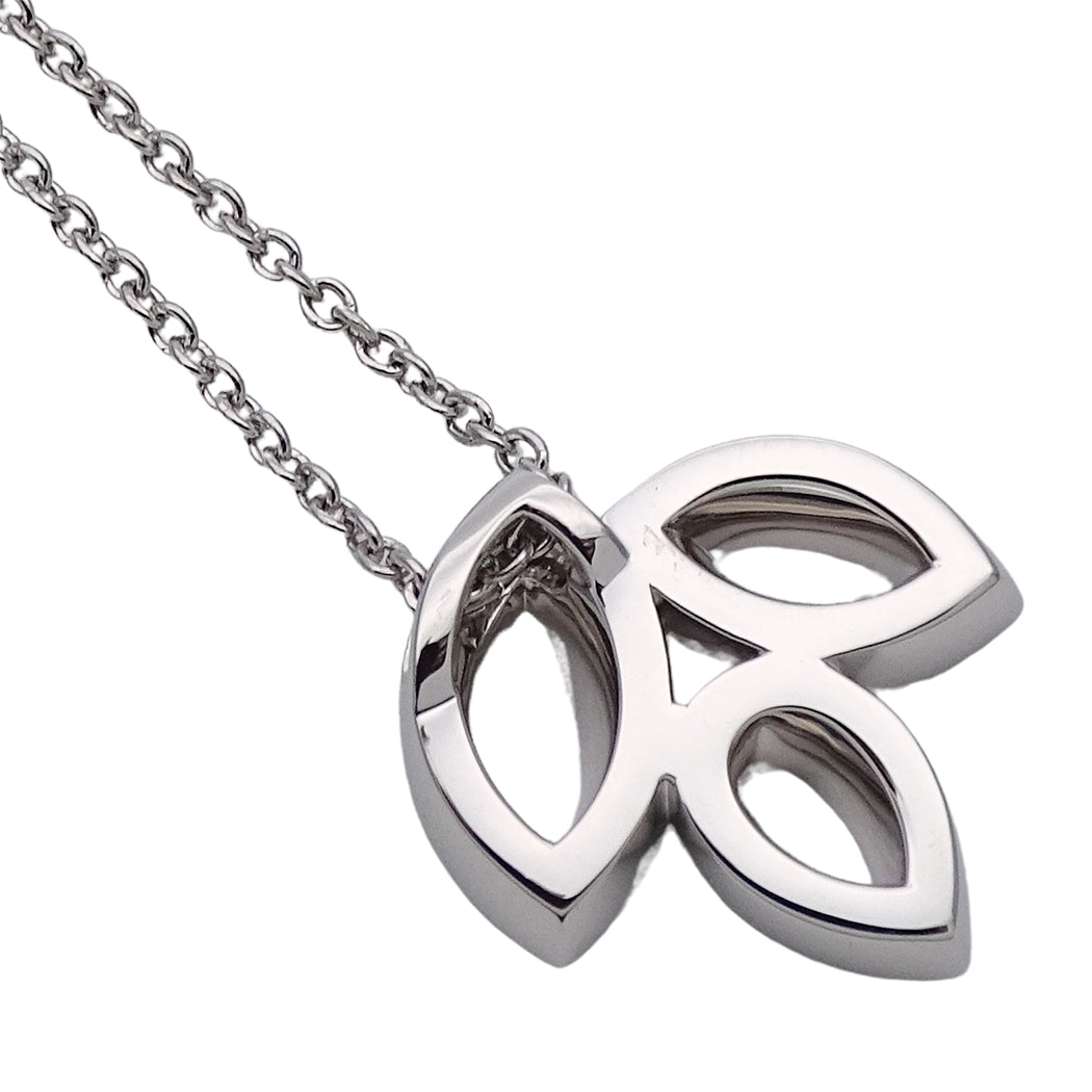 HARRY WINSTON ハリー・ウィンストン リリークラスター ミニ ネックレス PT950 ダイヤモンド プラチナ レディース 磨き済み【中古】