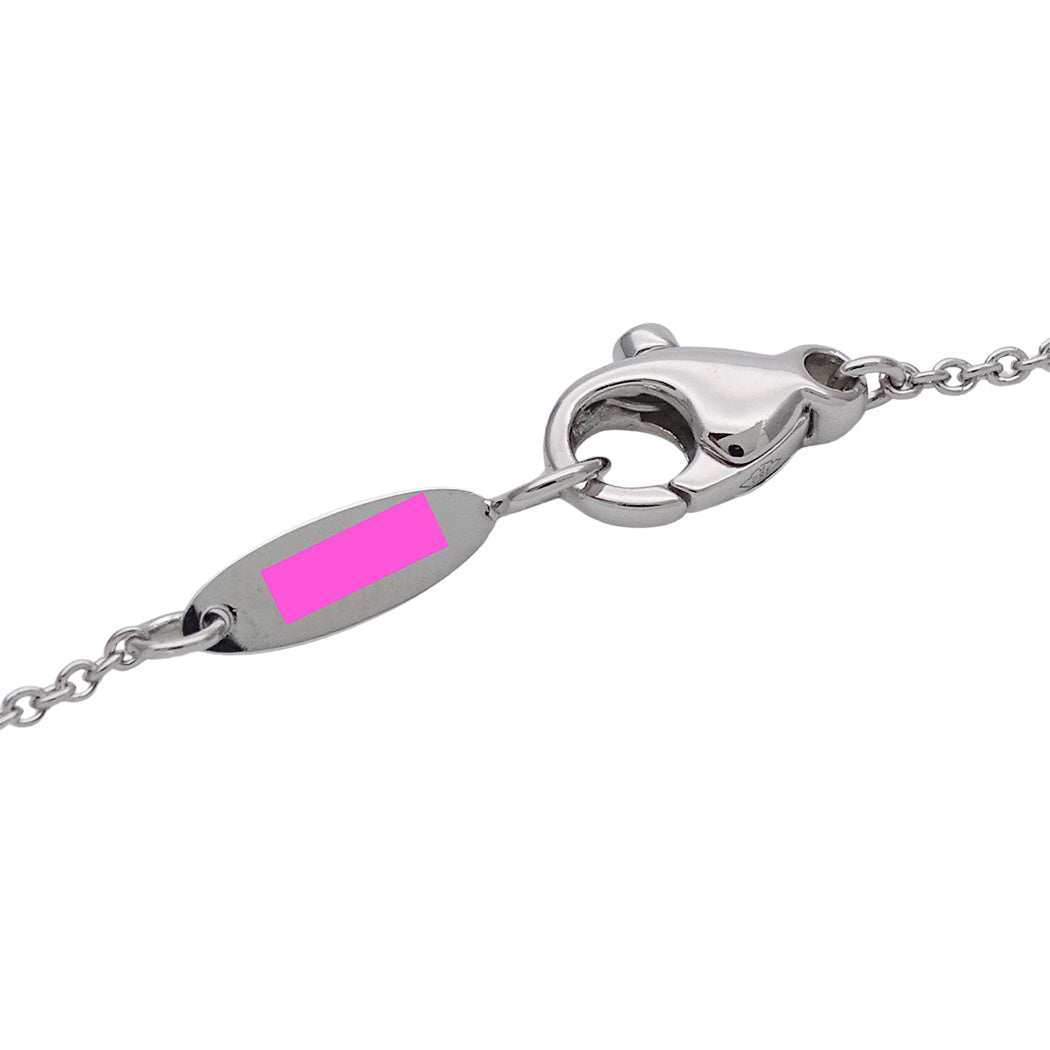 HARRY WINSTON ハリー・ウィンストン リリークラスター ミニ ネックレス PT950 ダイヤモンド プラチナ レディース 磨き済み【中古】