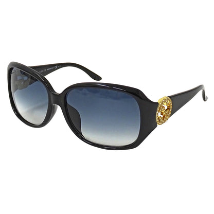 GUCCI グッチ サングラス ブラック ブルー GG3592FS レディース メンズ 【中古】