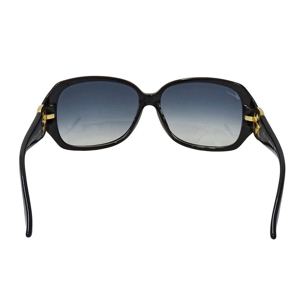 GUCCI グッチ サングラス ブラック ブルー GG3592FS レディース メンズ 【中古】