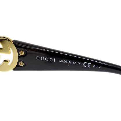 GUCCI グッチ サングラス ブラック ブルー GG3592FS レディース メンズ 【中古】