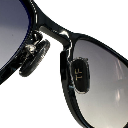 TOM FORD トムフォード サングラス ブラック TF1048－D レディース メンズ 【中古】