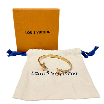 LOUIS VUITTON ルイ・ヴィトン ブレスレット・ルイゼット シグネチャー ブレスレット メタル ゴールド レディース M1441M 【中古】