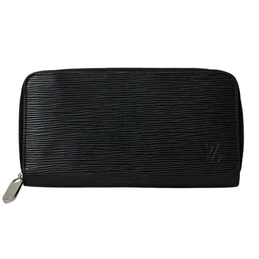LOUIS VUITTON ルイ・ヴィトン ジッピー･ウォレット 長財布 エピ ノワール M61857 エピレザー レディース メンズ 【中古】
