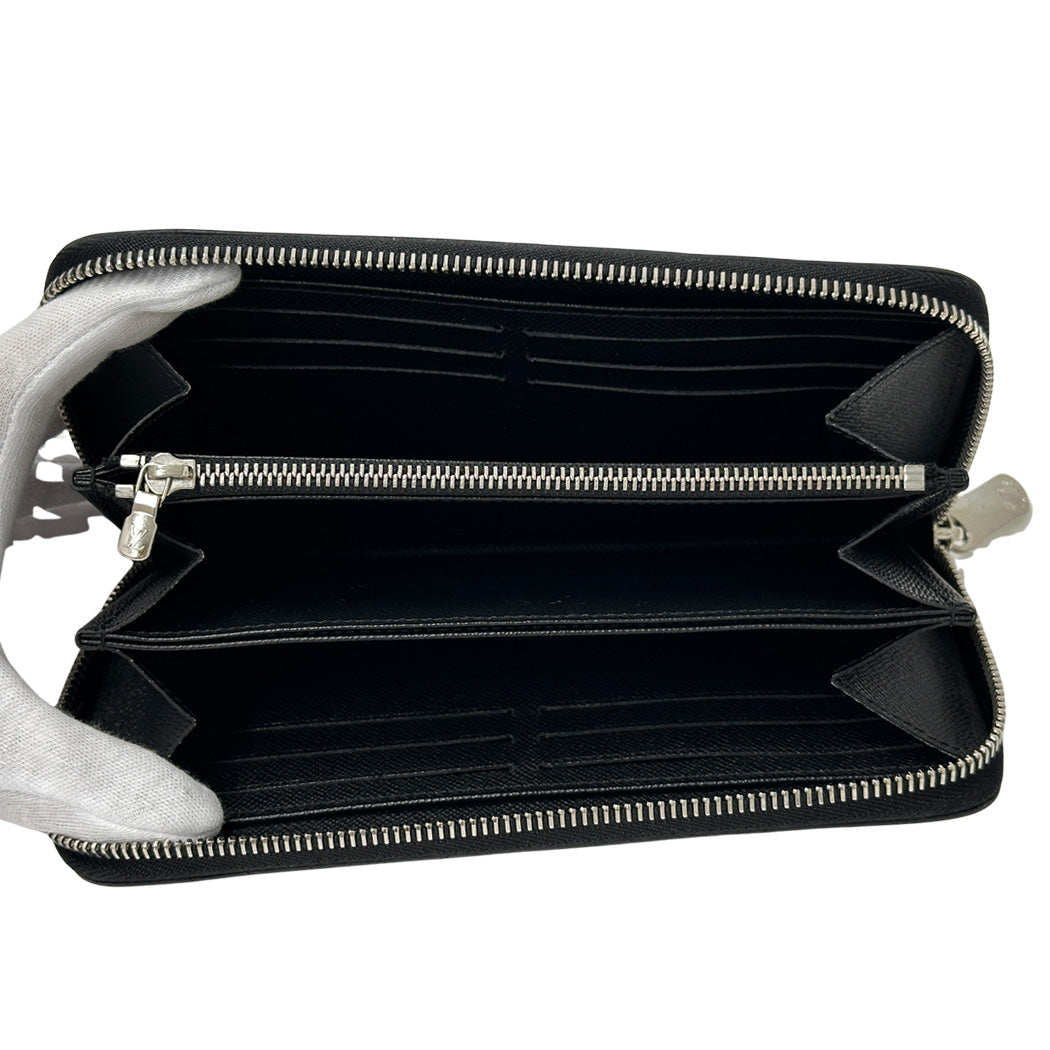 LOUIS VUITTON ルイ・ヴィトン ジッピー･ウォレット 長財布 エピ ノワール M61857 エピレザー レディース メンズ 【中古】